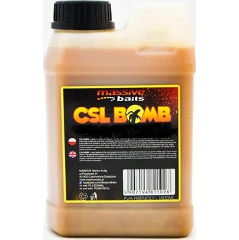 Návnadové aroma Tekutá přísada do krmiva pro kapry Massive Baits CSL Boomb Corn 1l