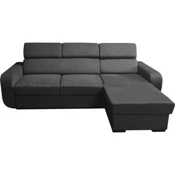 Sedací souprava ELIZA rohová sedací souprava, univerzální, grafit