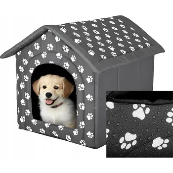 Pelíšek pro psa Bouda pro psa nebo kočku, Útulný domeček pro psa a kočku Pelíšek 44x38 cm