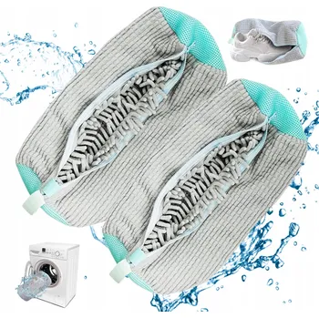 Obraz SÁČEK NA PRANÍ BOT, OBUVI SE ZIPEM 40 * 18 CM, SADA 2 KS