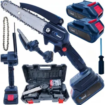 Motorová pila ONDRAGON Aku řetězová pila 6" – 2× baterie, maximální výkon bez kabelu!