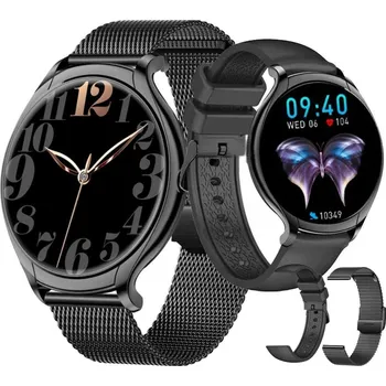 Hodinky Chytré Hodinky Rubicon RNCF12 černé