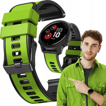 Pouzdro na mobilní telefon Řemínek ChronSmarta pro Huawei 22mm zelený