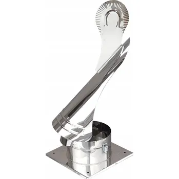 Komín Otočná komínová hlavice Andrex, kyselinovzdorná, průměr 200 mm, 0,620 m