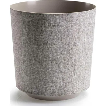 PLASTOVÝ KVĚTINÁČ ALOE TX 25,5X27 CM BÉŽOVÁ