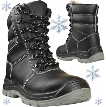 Pracovní obuv Pracovní obuv kotníková - BOZP Zimní pracovní boty kotníkové ZATEPLENÉ BOZP 113 S3 velikost 47