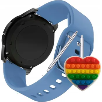 Pouzdro na mobilní telefon Pásek Řemínek pro CASCHO T60, Silikon Modrý Poutko, nastavitelný