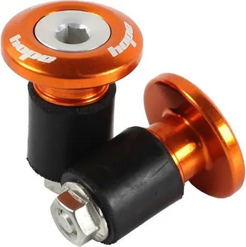 Řídítka Koncovky řidítek Hope Grip Doctor - stříbrná