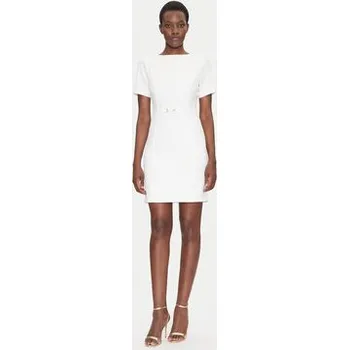Dámské šaty Fracomina Koktejlové šaty FS25SD1006W42901 Bílá Regular Fit M