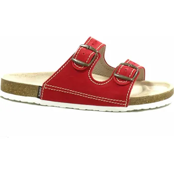 Dámské pantofle Santé D/21/35/BP ČERVENÁ dámské zdravotní pantofle Velikost: 36