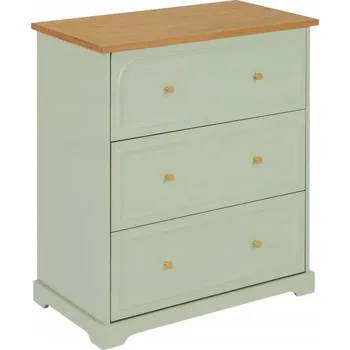 Komoda Komoda Atmosphera 72 x 39 x 81 cm, zelené odstíny, matná