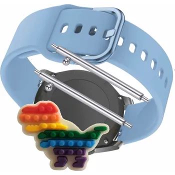 Pouzdro na mobilní telefon Pásek Řemínek pro Rubicon RNCE92, Silikon Modrý Poutko, nastavitelný