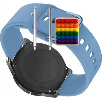 Řemínek na hodinky Řemínek / Pásek Řemínek pro Hama 9000, Silikonový Modrý Smyčka, nastavitelný