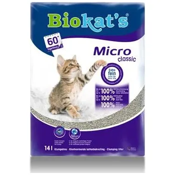 Podestýlka pro kočku Biokat´s Micro Classic 13,3kg/14l