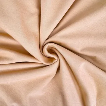 Tričkovina BIO Bavlna Washed 150g - Oranžová meruňková