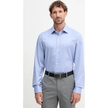 Pánská košile Bavlněná košile BOSS BECKHAM X BOSS 50554813 modrá 05A, vel. 44