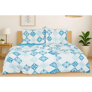 Povlečení Bavlněné povlečení PLUS 4dílné DOLNA modré