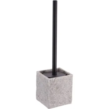 WC štětka WC kartáč Estiarte, šedá/s černými prvky