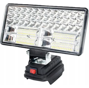 Svítilna 8CALOVÁ 84LED LAMPA PRO MAKITA 18V halogen PRACOVNÍ SVĚTLO SVÍTILNA SE 2X USB