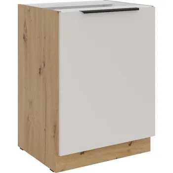 Kuchyňská skříňka Spodní dveřová skříňka SOLEA DUB ARTISAN / KAŠMÍR 60 D 1F BB