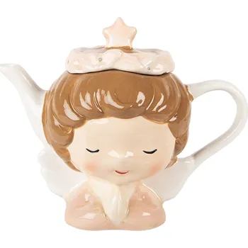 Clayre & Eef - Keramická konvička ANGEL 6CETE0184