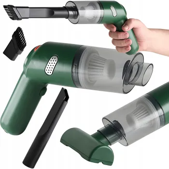 Vysavač Ruční Vysavač Luneso Vysavač samochodowy bezprzewodowy QL-101 zelený