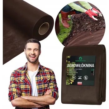 Mulčovací textilie Hnědá mulčovací textilie (proti plevelu) 160 x 1500 cm, 100 g/m2