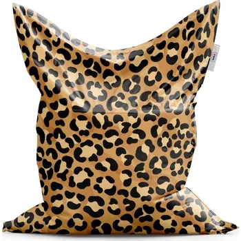 Sedací pytel Sedací vak Classic gepardí vzor, žlutá / černá