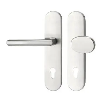 Bezpečnostní sada ARC, klika-koule, PZ 88 mm, nerez mat, vnější štítek 55x247x15