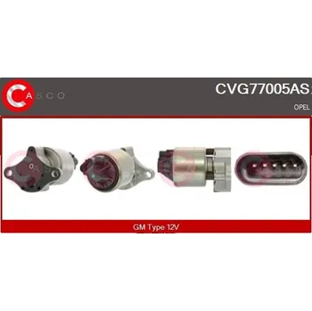 Ventil palivového systému AGR-Ventil CASCO CVG77005AS