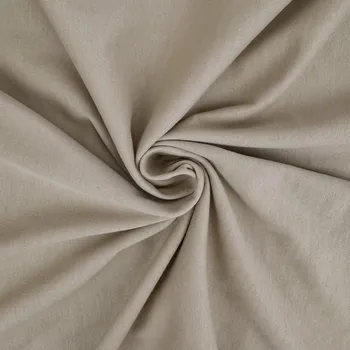 Tričkovina BIO Bavlna Washed 150g - Hnědá latté