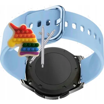 Pouzdro na mobilní telefon Pásek Řemínek pro Maxcom FW45 Aurum 2, Silikon Modrý Poutko, nastavitelný