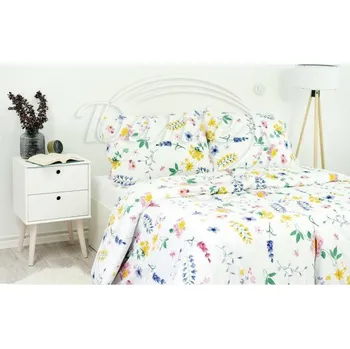 Povlečení Dante Povlečení krep Luční kvítí - 200x140 cm + 90x70 cm
