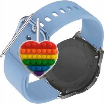 Pouzdro na mobilní telefon Řemínek Řemínek pro Rinsmola P22D, Silikonový Modrý Smyčka, nastavitelný