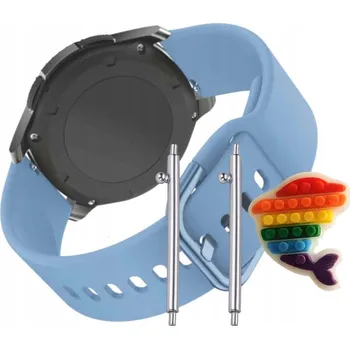 Pouzdro na mobilní telefon Pásek Řemínek pro Colmi P60, Silikon Modrý Poutko, nastavitelný