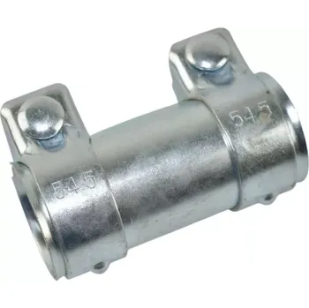 Trubková spojka 50,5/54,5 mm x 125 mm - spona výfuk (TOPSPARES TM10074-10P)
