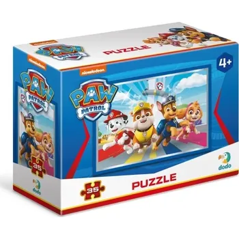 Puzzle DODO Mini Tlapková patrola/ Paw Patrol v krabičce 9x6,5x3cm 35 dílků