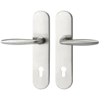 Bezpečnostní sada VERONESE, klika-klika, PZ 88 mm,nerez, vnější štítek 55x247x16