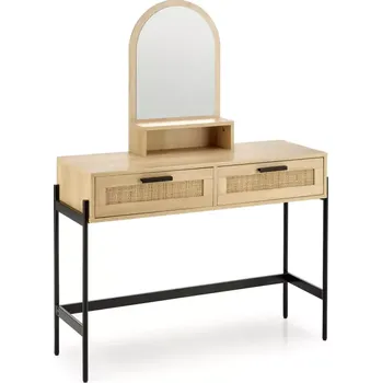 Toaletní stolek Halmar Carmen přírodní/černý