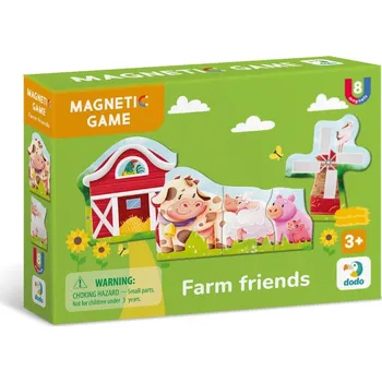 Dekorativní magnet DODO Magnetická hra Přátelé z farmy