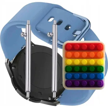 Pouzdro na mobilní telefon Pásek Řemínek pro Maxcom FW48 Vanad, Silikon Modrý Poutko, nastavitelný