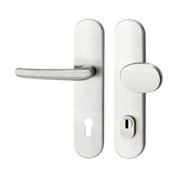 Bezpečnostní sada BRÜNN, klika-koule, PZ 88 mm, se zakrytím vložky, nerez, RC2