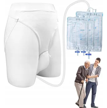 SILIKONOVÝ ZEVNÍ KATÉTR S VAKEM NA MOČ PRO MUŽE