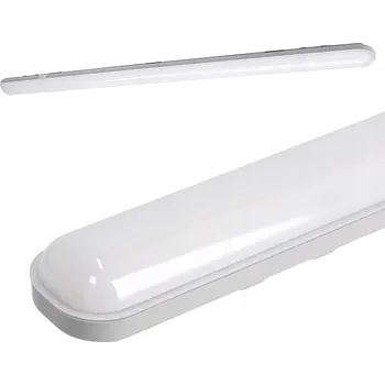 Stropní svítidlo Kobi přisazené 36 W 120 cm šedé IP65