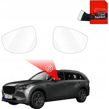 Polep vozidla Fólie proti dešti na zrcátka pro Mazda CX-80 (2023-2025)