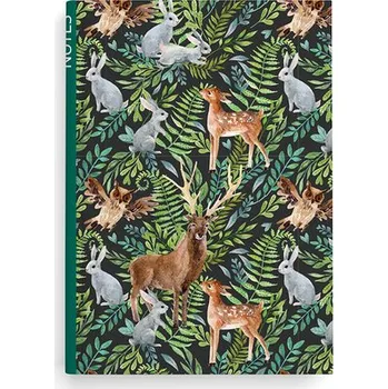 Sešit Notes linkovaný A5 lamino Les