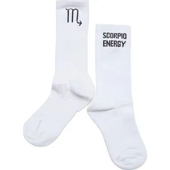 Pánské ponožky Ponožky zvěrokruhu štír bílé DEF bílá 2345160