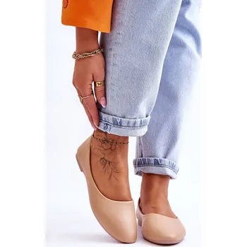 Dámské baleríny Dámské baleríny Kesi EVENTO hnědá | růžová 2187361