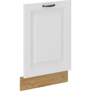 Kuchyňská skříňka Dvířka na myčku ZM 713x596 STILO dub artisan/bílé MDF