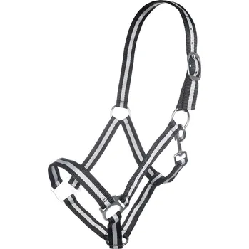 HKM Ohlávka Budapest HKM, black/silver FULL